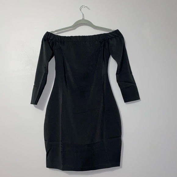 Capulet Revolve Off Shoulder Body Con Scuba Dress - Picture 6 of 12